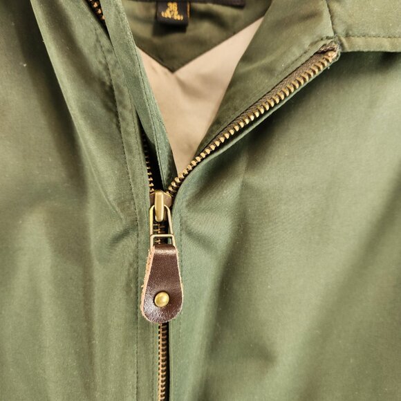 Vintage Boulevard Club Mens Green Casual Bomber Jacket Size Small - Picture 3 of 10